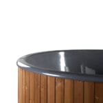 cheap wood fired hot tub