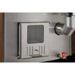 wood fired hot tub winter