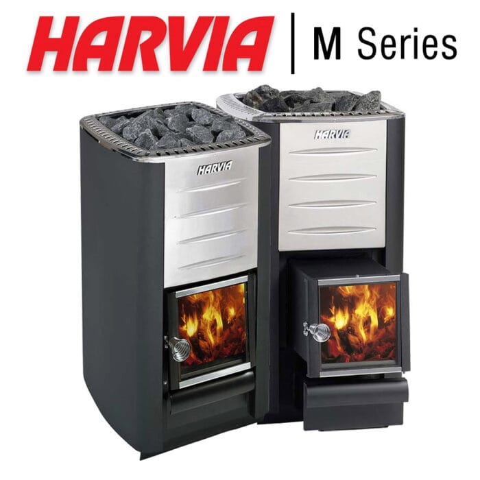 Harvia M3 Series | Wood Burning Sauna Stove | 212' to 459' cubic ft. - Image 3