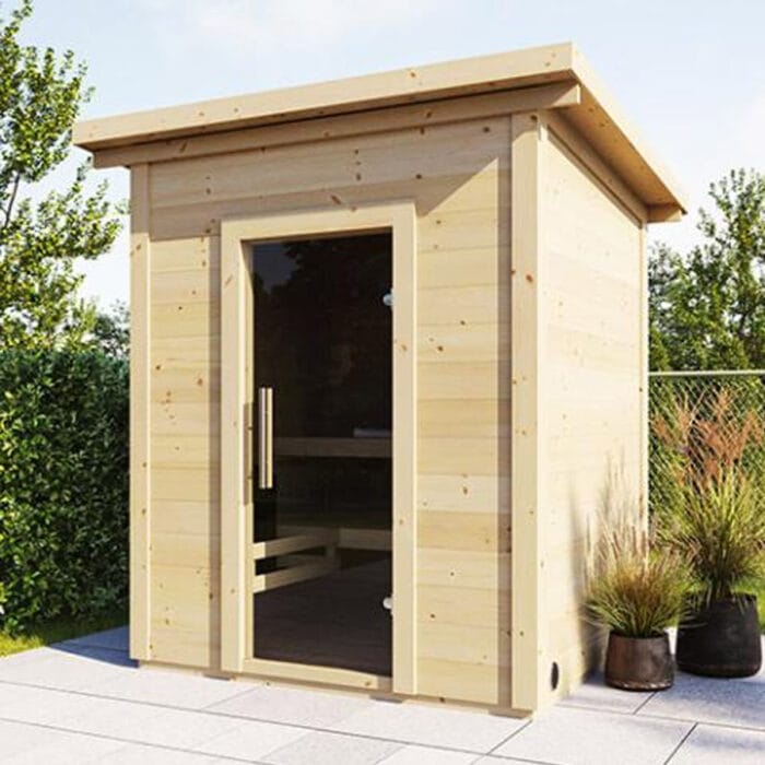 garden sauna cabin