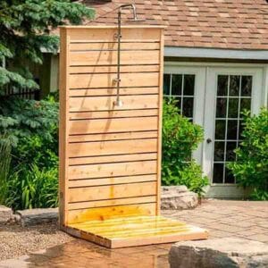 outdoor shower