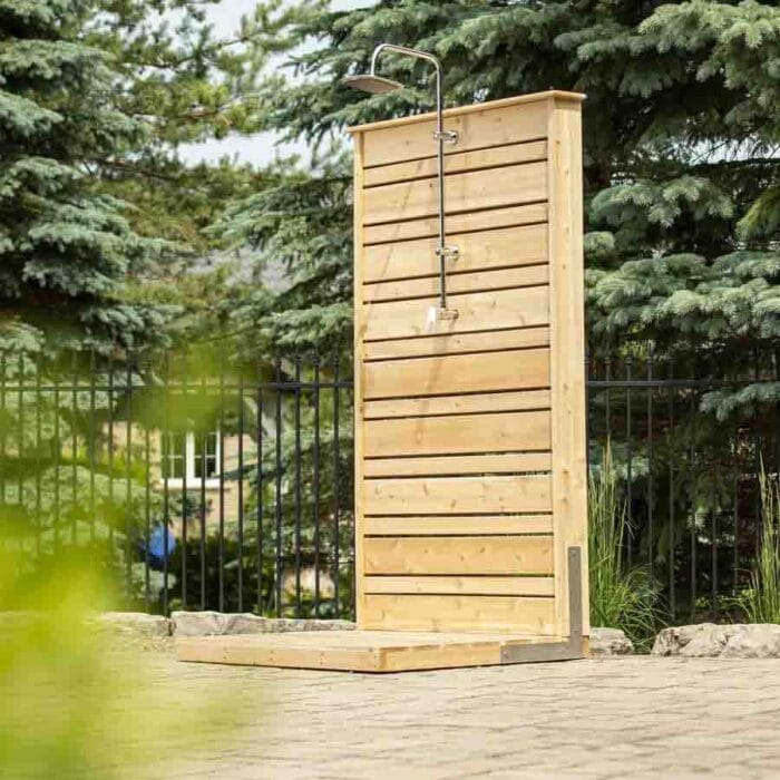 Outdoor Shower Kit | Savannah Model | Canadian Timber Cedar Outdoor Shower - Image 6