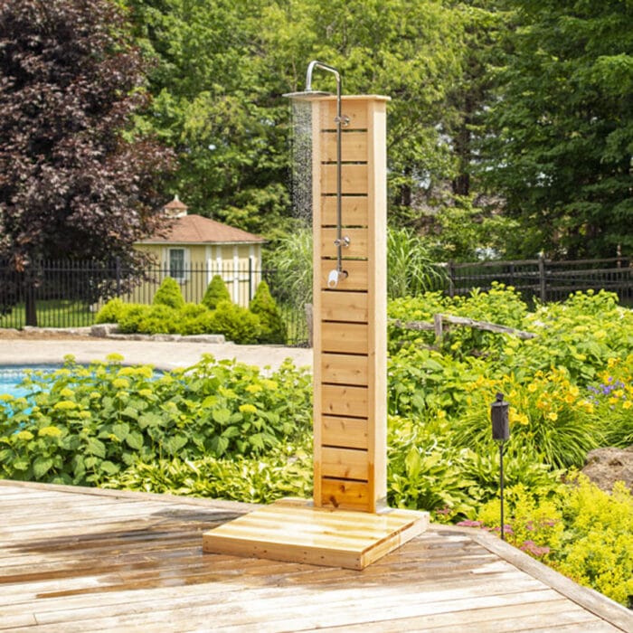 Outdoor Shower Kit | Sierra Model | Canadian Timber Cedar Outdoor Shower - Image 4