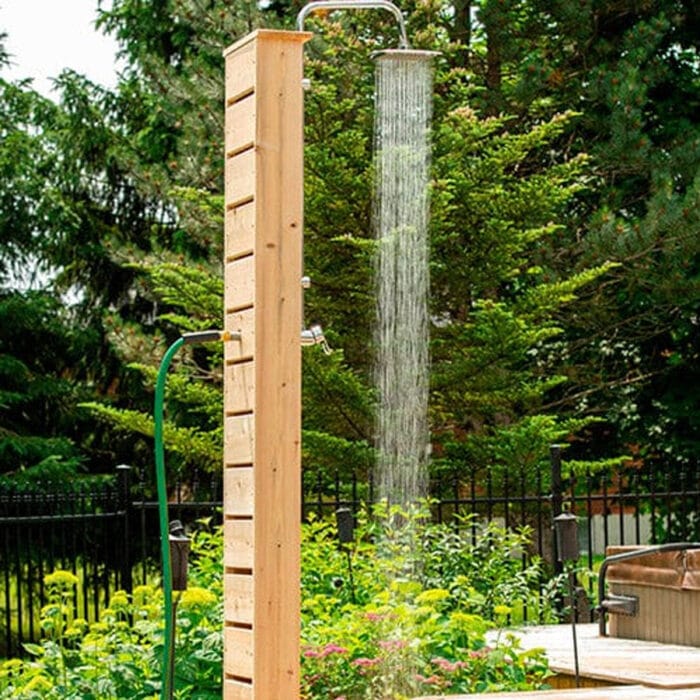Outdoor Shower Kit | Sierra Model | Canadian Timber Cedar Outdoor Shower - Image 5