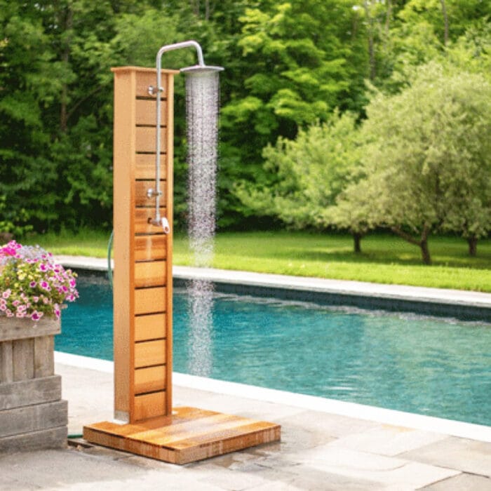 Outdoor Shower Kit | Sierra Model | Canadian Timber Cedar Outdoor Shower - Image 3