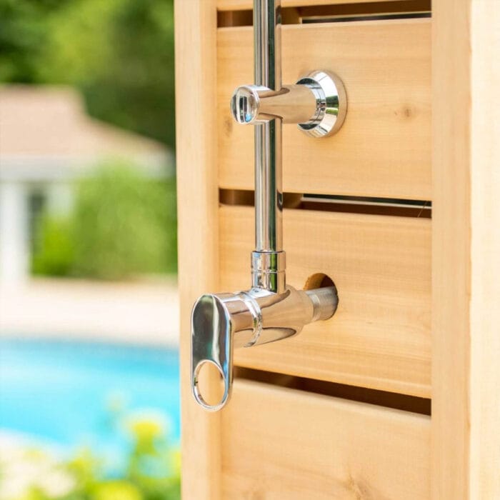 Outdoor Shower Kit | Sierra Model | Canadian Timber Cedar Outdoor Shower - Image 9