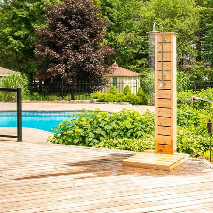 Outdoor Shower Kit | Sierra Model | Canadian Timber Cedar Outdoor Shower - Image 6