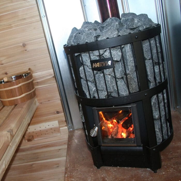 Harvia Legend 150 | Wood Burning Sauna Stove | 212' to 459' cubic ft. - Image 5