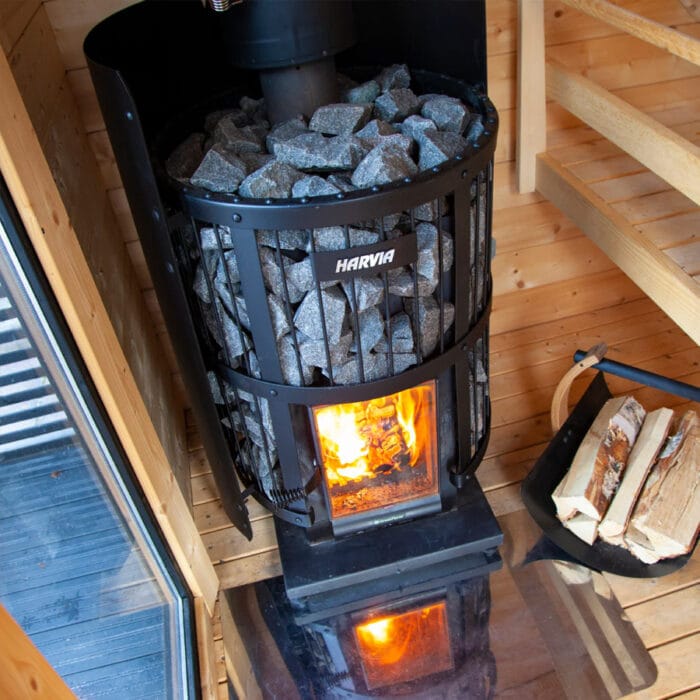 Harvia Legend 150 | Wood Burning Sauna Stove | 212' to 459' cubic ft. - Image 4