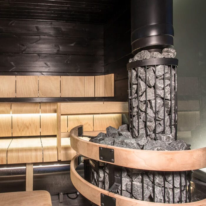 sauna wood burning stove
