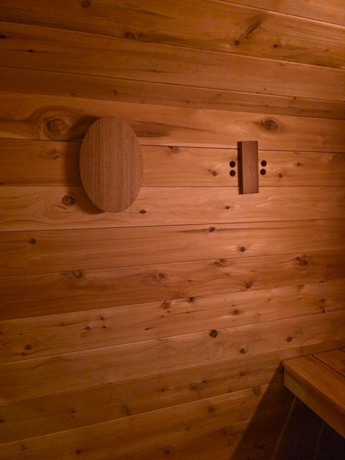 6 Person Outdoor Cabin Sauna | Georgian Collection w/Front Porch | Canadian Timber Cedar Sauna | 390 cu. ft - Image 19