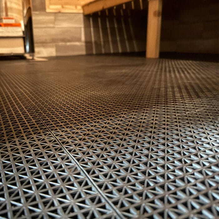 sauna flooring
