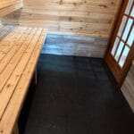 flooring for sauna