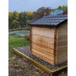 6 Person Outdoor Cabin Sauna | Canadian Timber Collection | 390 cu. ft - Image 18