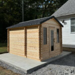 6 Person Cabin Sauna Outdoor with Changing Room | Canadian Timber Collection | 390 cu. ft - Image 19