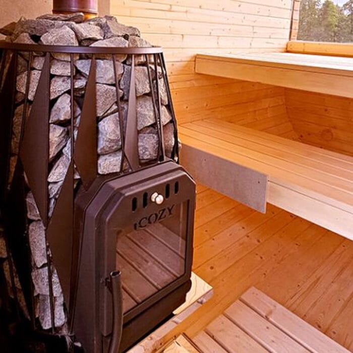 best wood burning sauna stove