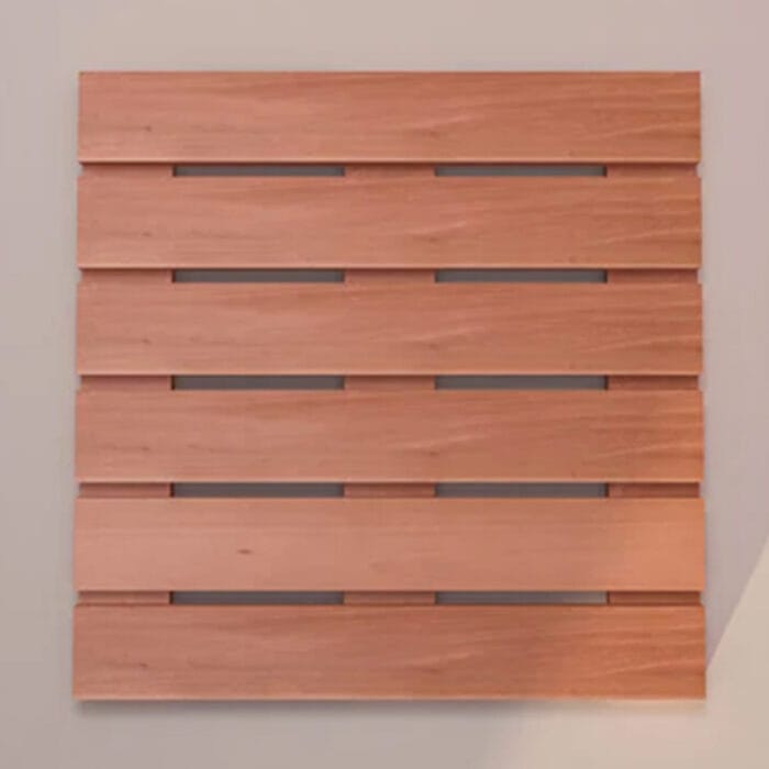 duckboard sauna flooring