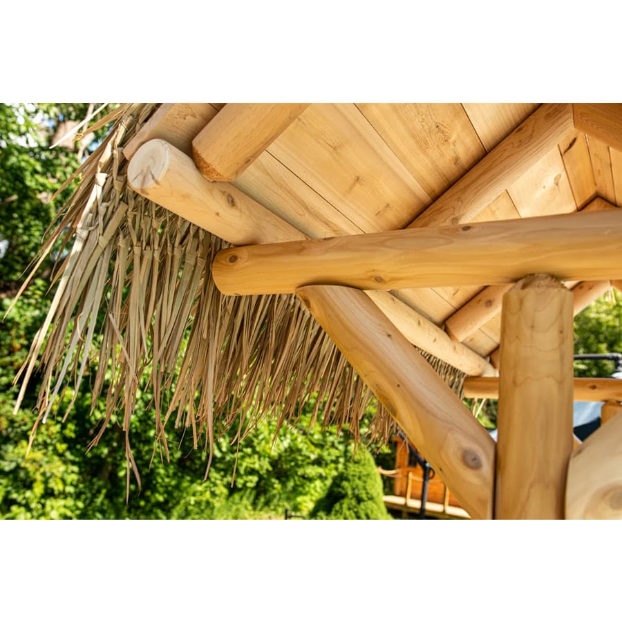 Cedar Tiki Bar Ceiling