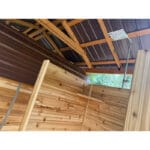 Ember Escape Portable Sauna Package | Cedar Barrel on Trailer - Image 15