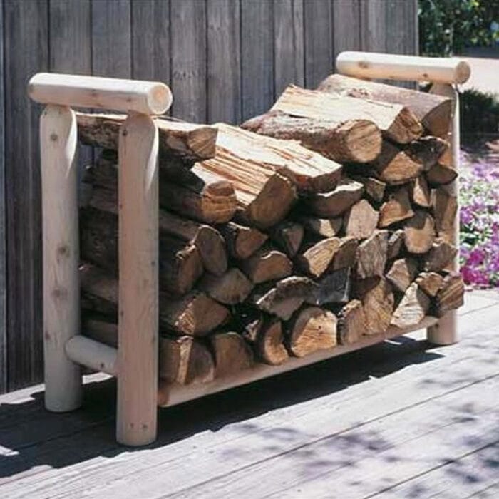 firewood rack outdoor