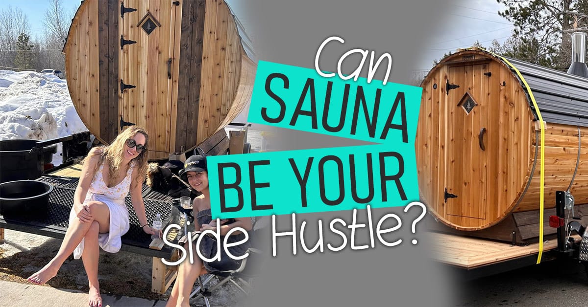 Mobile sauna rental promoting heart health and stress relief benefits