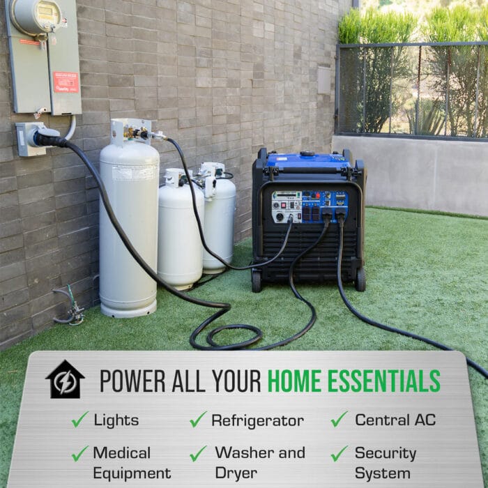 Close-up of quiet inverter housing designed for low-noise operation