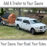 Trailblazer Mobile Sauna Package – Barrel Sauna on Trailer - Image 8