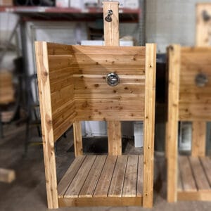 portable outdoor shower