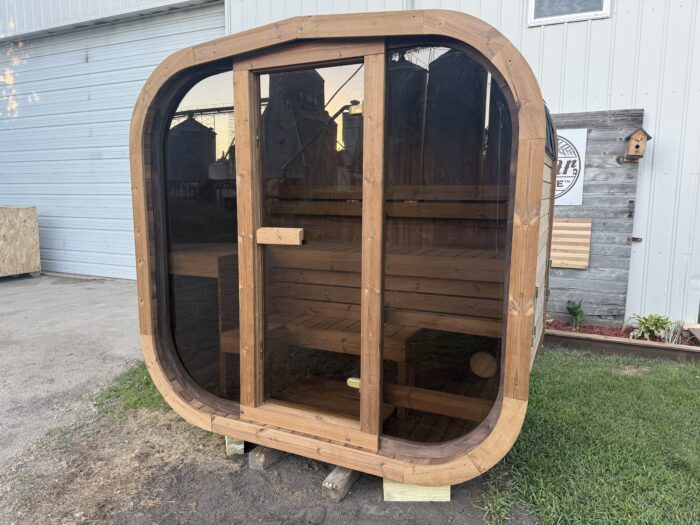 2–3 Person ThermoWood® Sauna | MW12 Outdoor Cube Sauna Kit | 125 cu. ft. - Image 20