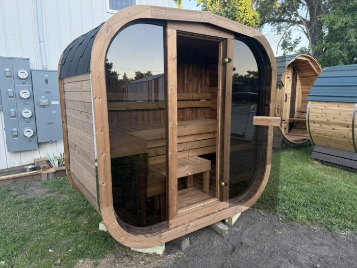 2–3 Person ThermoWood® Sauna | MW12 Outdoor Cube Sauna Kit | 125 cu. ft. - Image 25