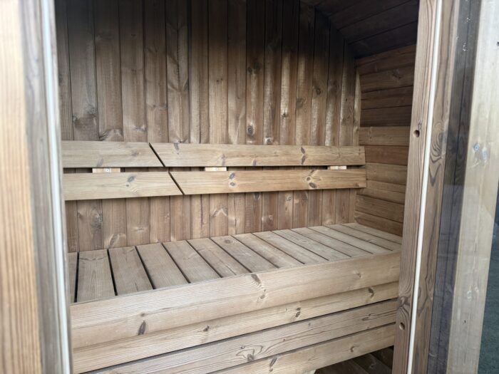 2–3 Person ThermoWood® Sauna | MW12 Outdoor Cube Sauna Kit | 125 cu. ft. - Image 26