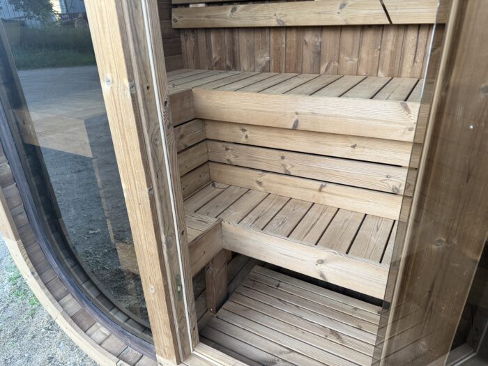 2–3 Person ThermoWood® Sauna | MW12 Outdoor Cube Sauna Kit | 125 cu. ft. - Image 29