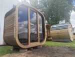 2–3 Person ThermoWood® Sauna | MW12 Outdoor Cube Sauna Kit | 125 cu. ft. - Image 34