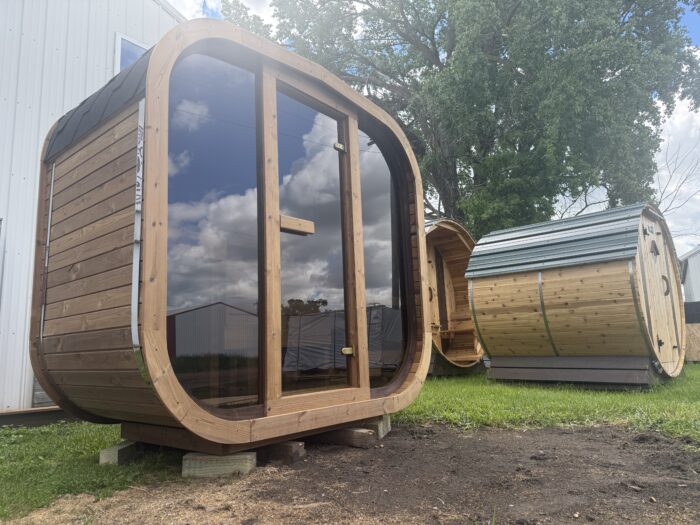 2–3 Person ThermoWood® Sauna | MW12 Outdoor Cube Sauna Kit | 125 cu. ft. - Image 34
