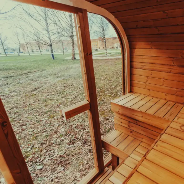 4–5 Person ThermoWood® Sauna | MW16 Outdoor Cube Sauna Kit | 180 cu. ft. - Image 15