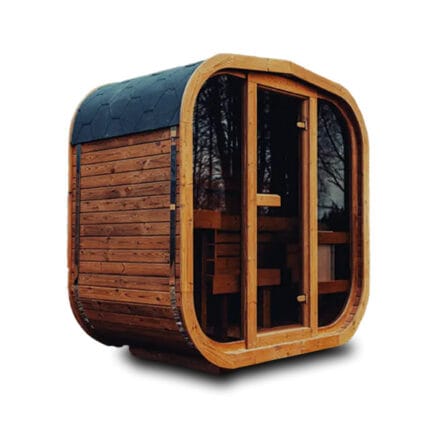 MandeSpa sauna cube made in Europe