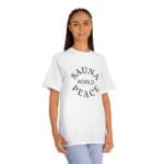 "Sauna World Peace" | American Apparel Sauna Shirt | Unisex Classic Tee - Image 5