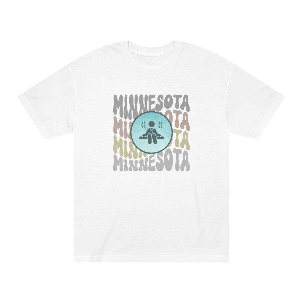 "Minnesota" | American Apparel Sauna Shirt | Unisex Classic Tee