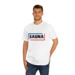 "Sauna Design" | American Apparel Sauna Shirt | Unisex Classic Tee - Image 6