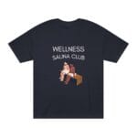 "Wellness Sauna Club" | American Apparel Sauna Shirt | Unisex Classic Tee - Image 4