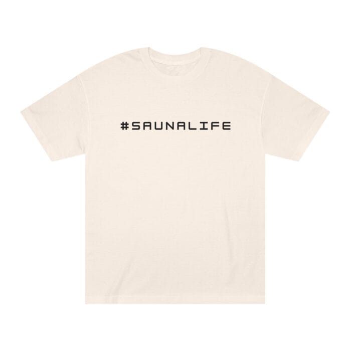 "Sauna Life" | American Apparel Sauna Shirt | Unisex Classic Tee - Image 3