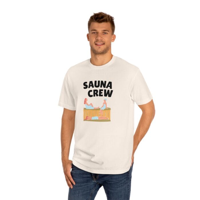 "Sauna Crew" | American Apparel Sauna Shirt | Unisex Classic Tee - Image 10