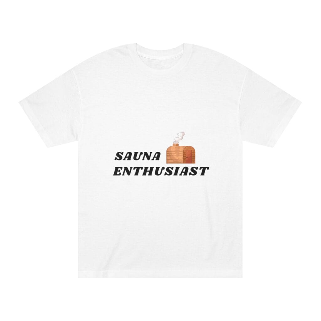 "Sauna Enthusiast" | American Apparel Sauna Shirt | Unisex Classic Tee