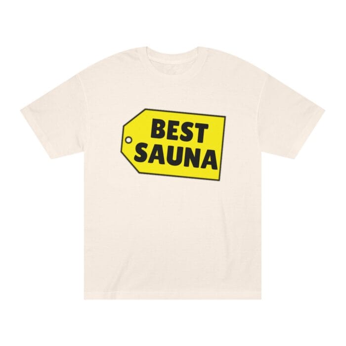 "Best Sauna" | American Apparel Sauna Shirt | Unisex Classic Tee - Image 3