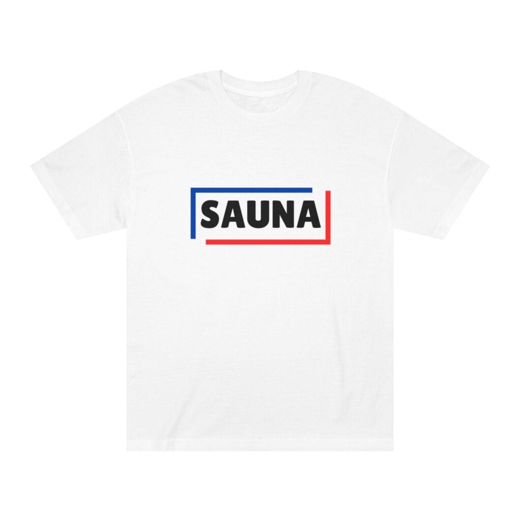 "Sauna Design" | American Apparel Sauna Shirt | Unisex Classic Tee