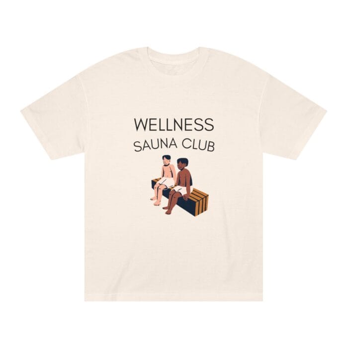 "Wellness Sauna Club" | American Apparel Sauna Shirt | Unisex Classic Tee - Image 3