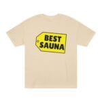 "Best Sauna" | American Apparel Sauna Shirt | Unisex Classic Tee - Image 2