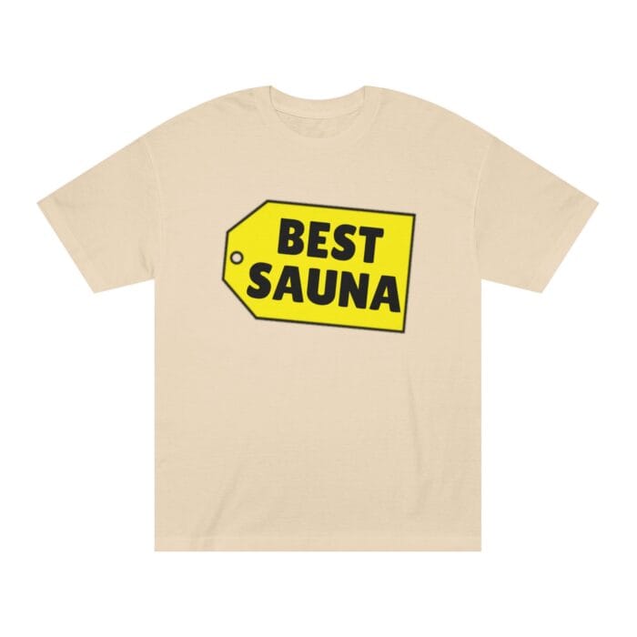 "Best Sauna" | American Apparel Sauna Shirt | Unisex Classic Tee - Image 2