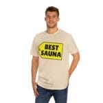 "Best Sauna" | American Apparel Sauna Shirt | Unisex Classic Tee - Image 8