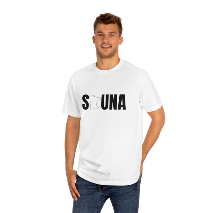 "Sauna MN" | American Apparel Sauna Shirt | Unisex Classic Tee - Image 6